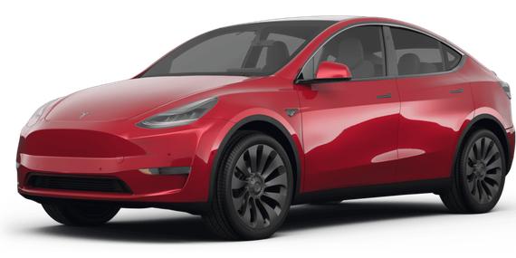TESLA MODEL Y 2022 7SAYGDEF1NF512946 image